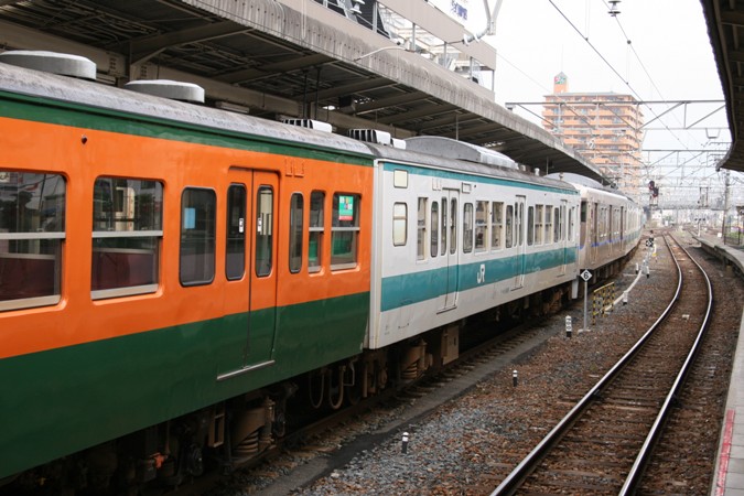 2007年4月～11年11月 日根野電車区(大ﾋﾈ)の113系 阪和・紀勢本線